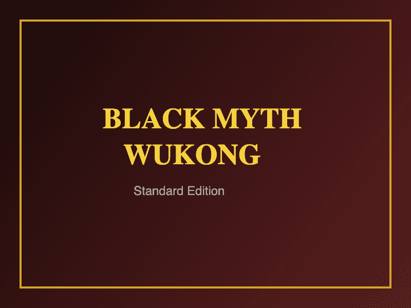 Black Myth: Wukong - Standard Edition - Steam - Global